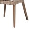 Bali & Pari Lara Bohemian Grey Kubu Rattan and Mahogany Wood Dining Chair 245-13719-ZORO - alternate 8